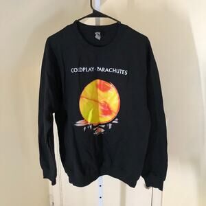 Coldplay NWOT Men's Coldplay Parachutes Album Pullover Sweatshirt Size M